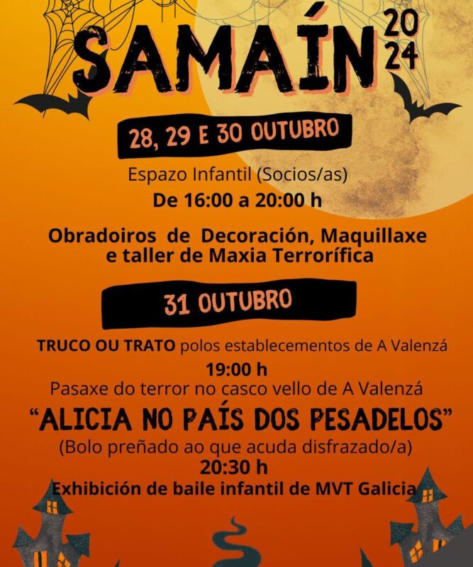 Programación do Samaín 2024 en Barbadás