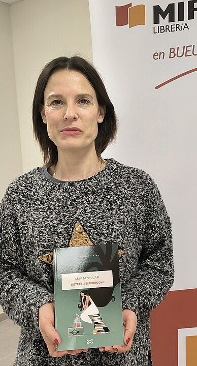 Marta Villar presenta a súa última novela na Libraría Eixo