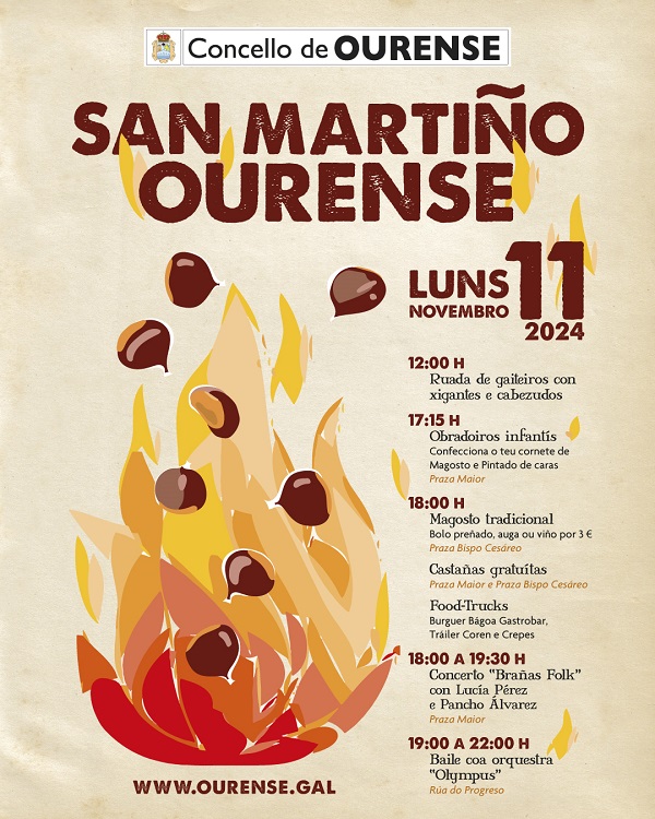 Celebración de San Martiño en Ourense