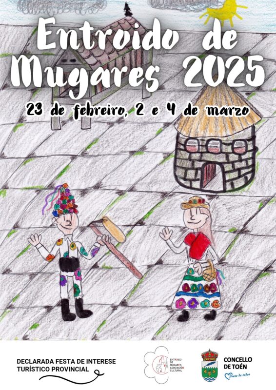 O Entroido de Mugares 2025 xa ten cartel