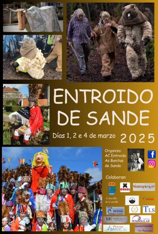 Programa do Entroido de Sande 2025