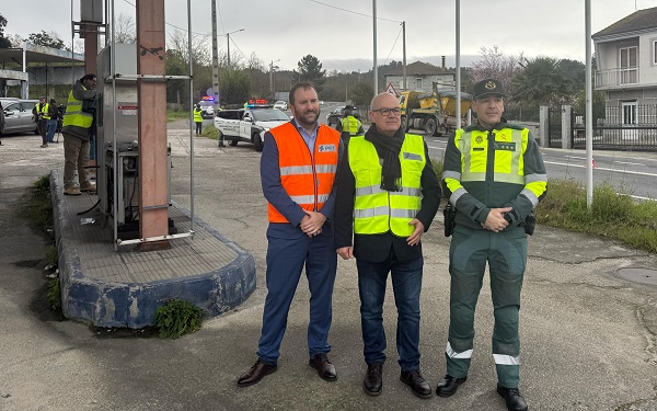 A DXT lanza en Ourense unha campaña de control do cinto de seguridade