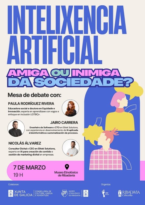 Debate: A intelixencia artificial, aliada ou enemiga da sociedade?