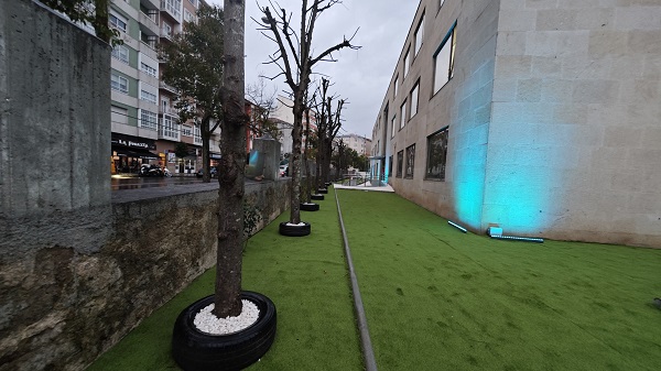 O PSdeG denuncia a "chapuza" da Xunta na contorna do centro de saúde de A Ponte