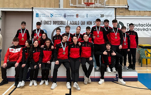 O CXP brilla na Copa Galicia de Trampolín