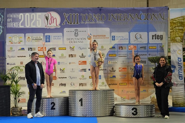 Ourense acogió el XIII Torneo Internacional de gimnasia