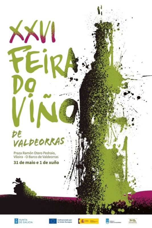 Raúl López diseña el cartel de la XXVI Feira do Viño de Valdeorras