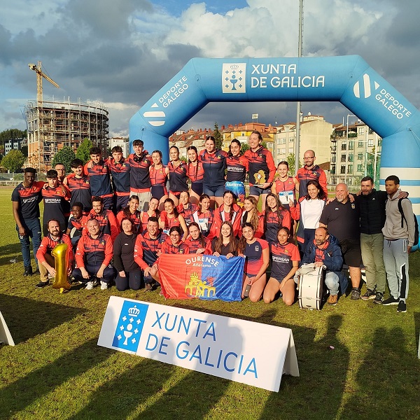 O Ourense Atletismo logra o dobrete no Campionato Galego