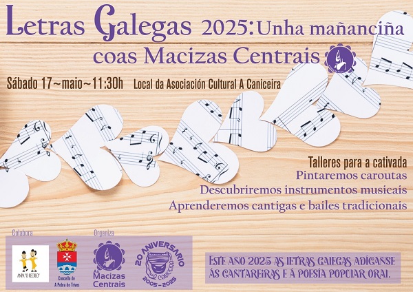 Letras Galegas 2025 en Trives