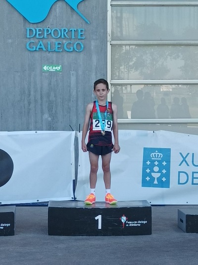 Catro medallas para o Ourense Atletismo en Elviña