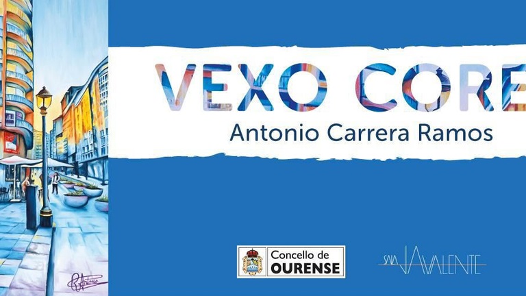 Antonio Carrera expón Vexo cores en Ourense