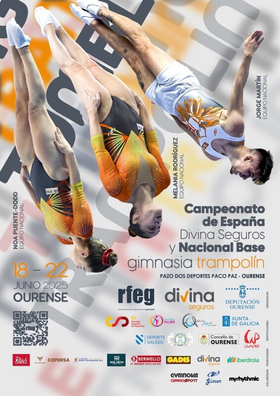 Ourense acoge el Campeonato de España de Gimnasia Trampolín