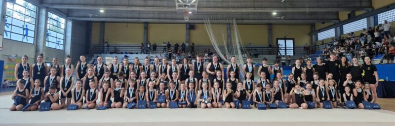 Éxito total del Burgas en la Copa Diputación de Ximnasia
