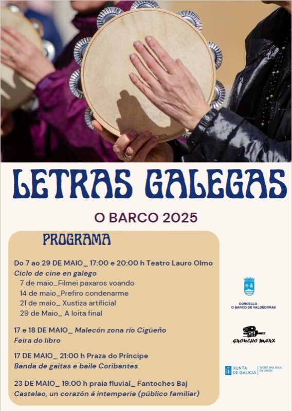 Letras Galegas 2025 en O Barco