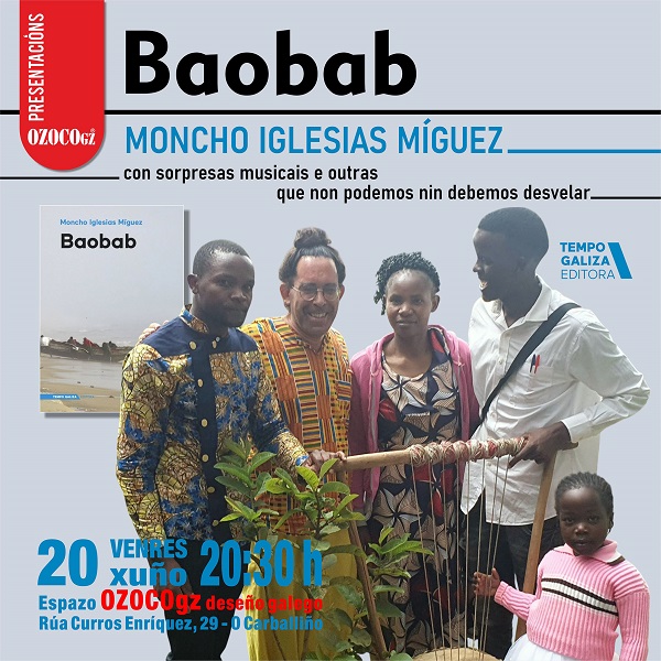 O libro Baobab preséntase cun acto intercultural e artístico