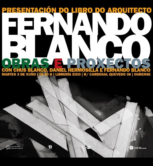 Fernando Blanco Guerra presenta o seu libro sobre 50 anos de obra arquitectónica