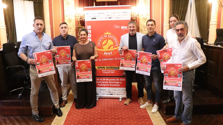 Ourense acolle o I Open de tenis masculino Cidade de Ourense