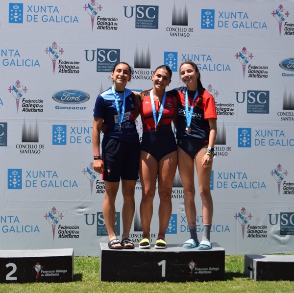 Ourense Atletismo brilla con 13 medallas no Campionato Galego