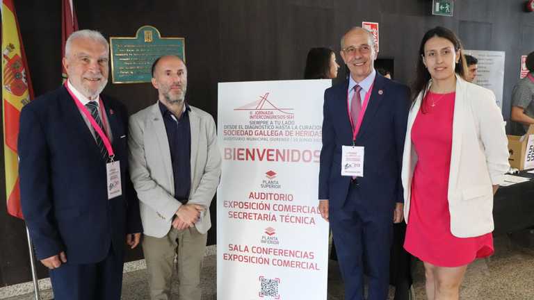 Ourense acoge la II Jornada Intercongresos de la Sociedad Gallega de Heridas