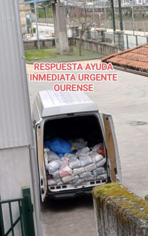 Fuerzas solidarias se unen en Ourense para ayudar sin ánimo de lucro