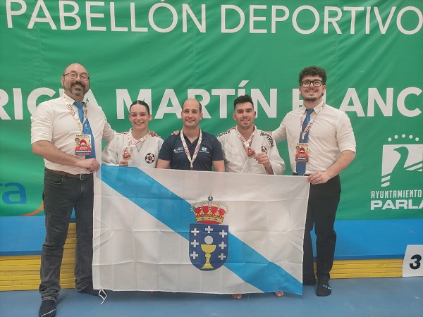 Ouro e prata para o Jiu Jitsu Club Marbel en Parla
