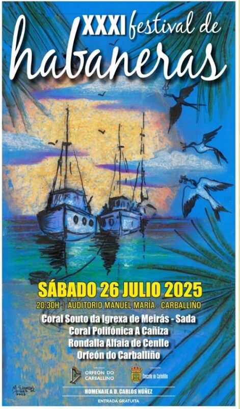 O Carballiño acolle a XXXI edición do Festival de Habaneras