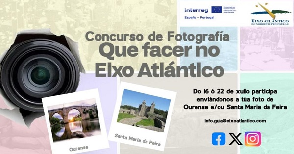 Ourense e Santa Maria da Feira, unidas nun concurso fotográfico transfronteirizo