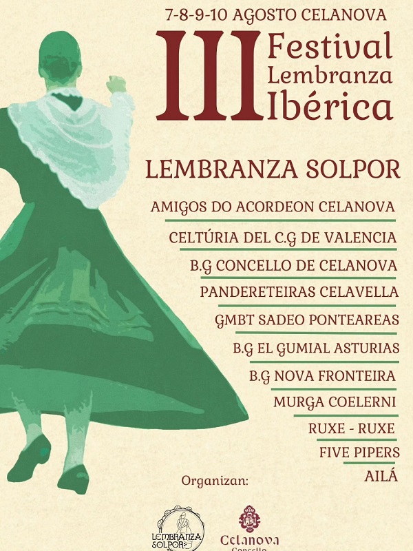 Celanova acolle o III Festival Lembranza Ibérica cunha ampla representación musical