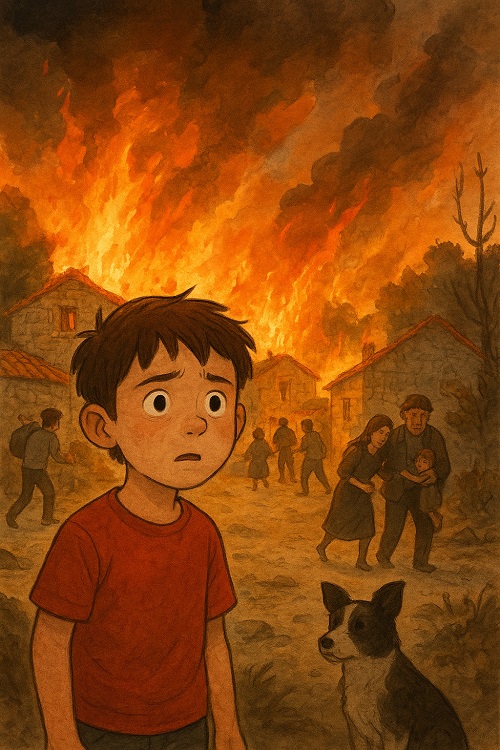 El fuego que borró un pueblo