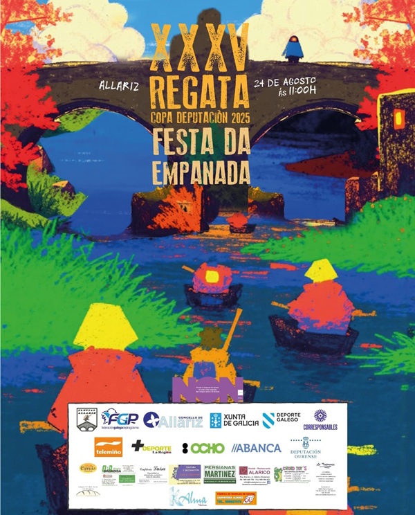 XXXV Regata Provincial de Piragüismo en Allariz o 24 de agosto