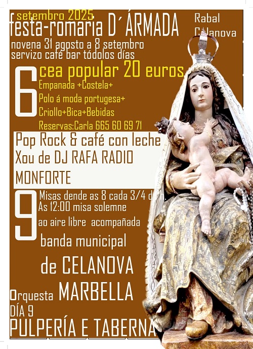 Rabal celebra a Festa da Armada 2025