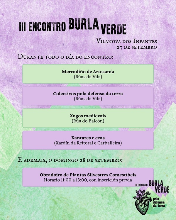 Vilanova dos Infantes acolle o III Burla Verde pola defensa da terra