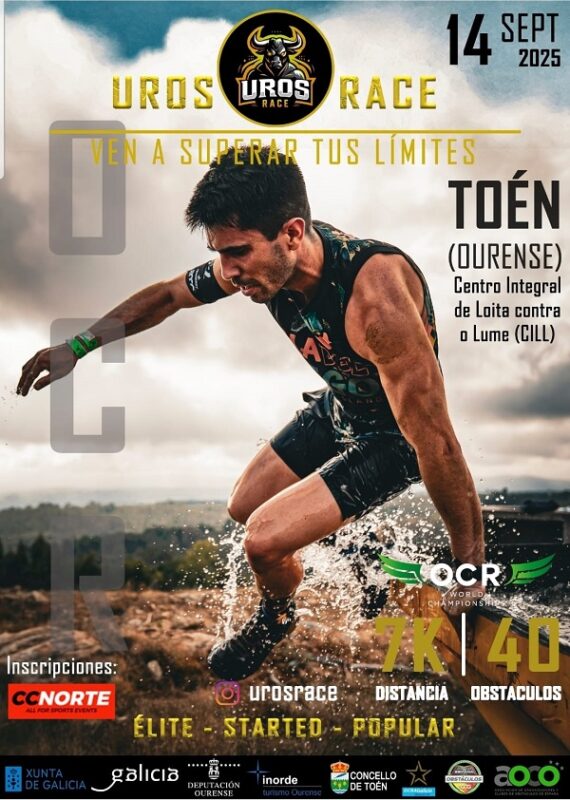 UROS Race 2025 chega a Toén cun circuíto de 7 km e 40 obstáculos