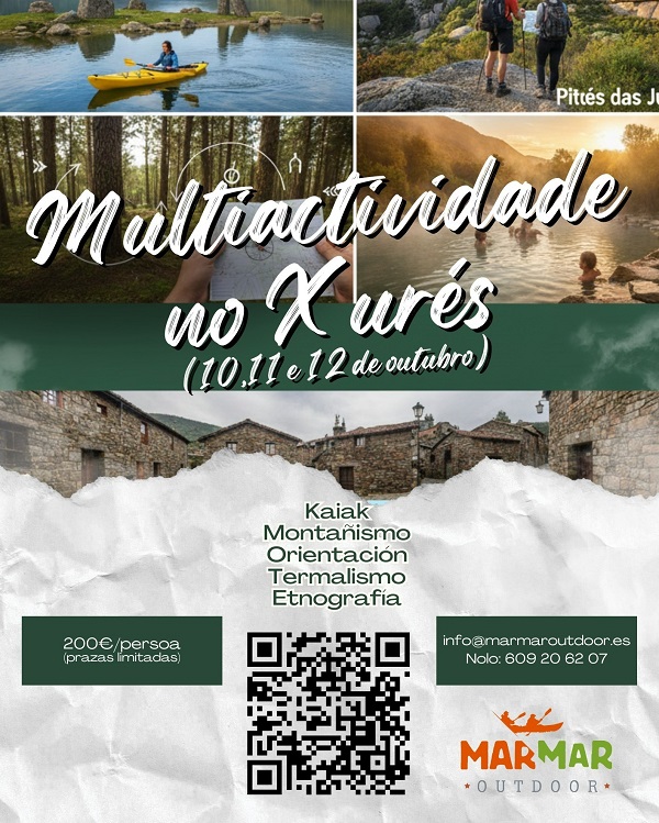 Multiactividade no Xurés: deporte, cultura e relax en outubro
