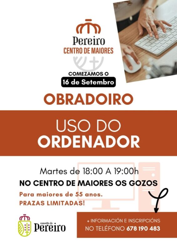 O Pereiro activa novos obradoiros creativos e culturais para todas as idades