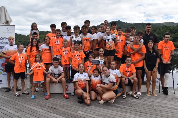Piragüismo Ourense domina la 6ª regata provincial en el Miño