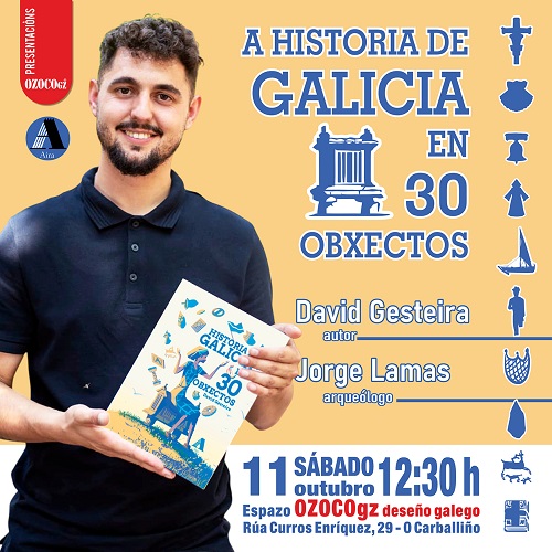 Presentación en O Carballiño do libro A Historia de Galicia en 30 obxectos