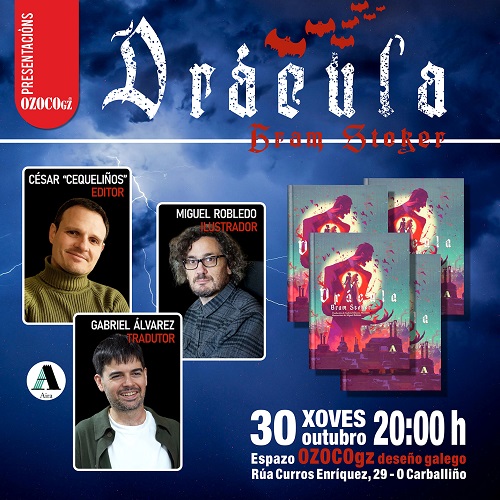 Presentan en OZOCOgz a nova edición galega de Drácula