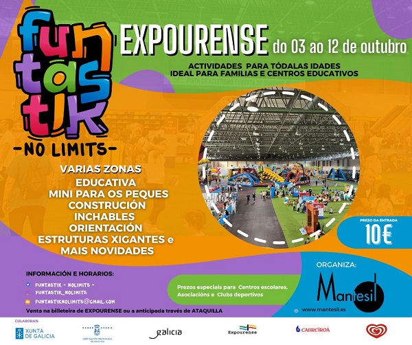 Funtastik-No Limits regresa a Expourense con más aventuras