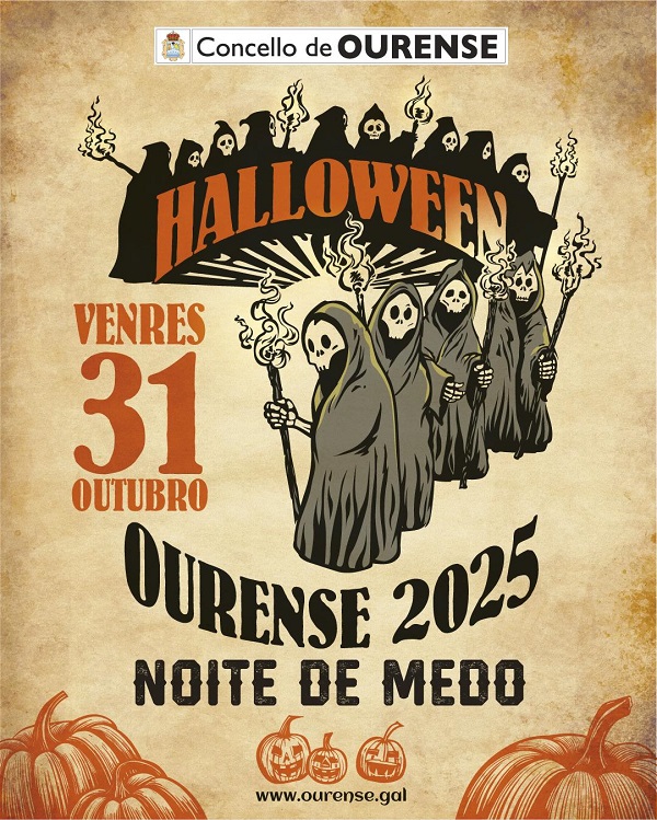 Ourense celebra a Noite de Medo 2025