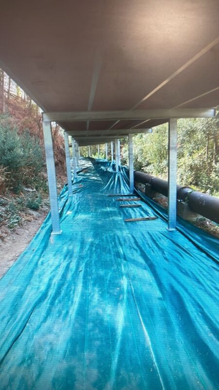 O concello pide á Xunta garantir a seguridade baixo a pasarela do Barbaña