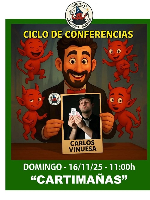 Carlos Vinuesa fusiona magia y matemáticas en una conferencia