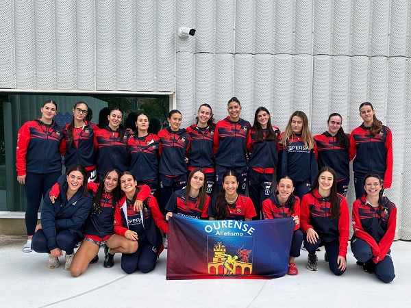 Ourense Atletismo logra el octavo puesto en el Nacional Sub20