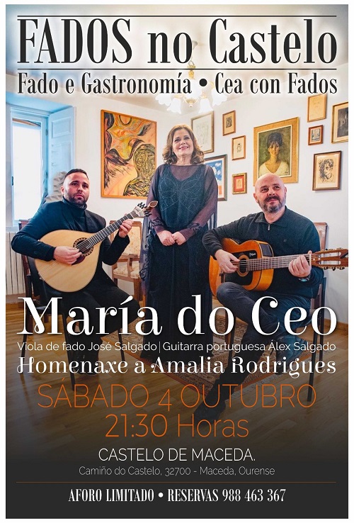 María do Ceo leva o fado ao Castelo de Maceda