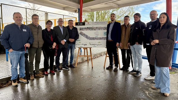 Xinzo gaña tres quilómetros de carril bici e zonas verdes