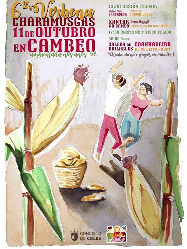 Cambeo viaxa aos anos 50 coa Verbena Charamusgas