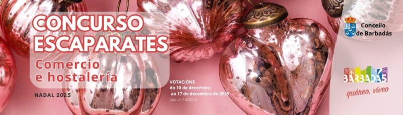 Barbadás impulsa o Nadal cun novo concurso de escaparates