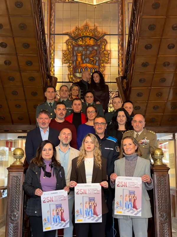 Ourense reivindica o 25N cun chamamento firme contra a violencia machista