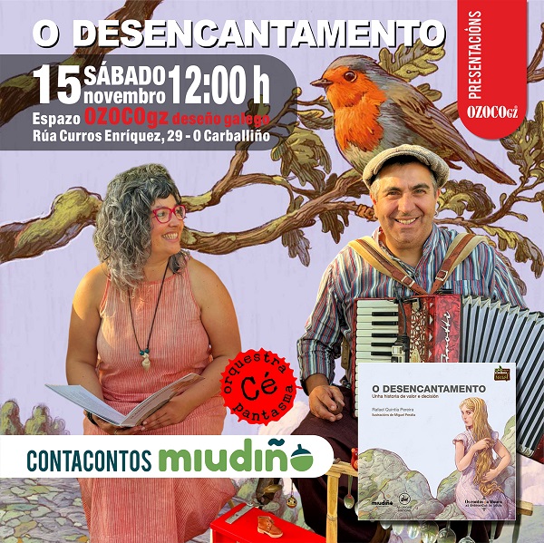 O Espazo OZOCOgz acolle o conto musical O Desencantamento