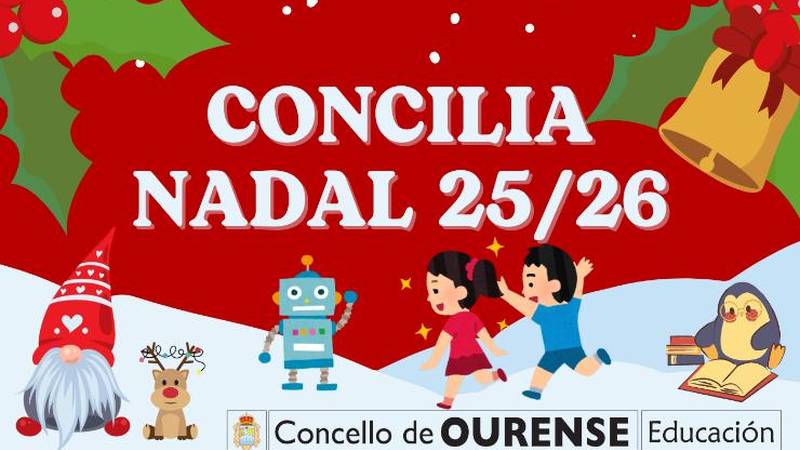 Concilia Nadal ofrece tres programas infantís en Ourense